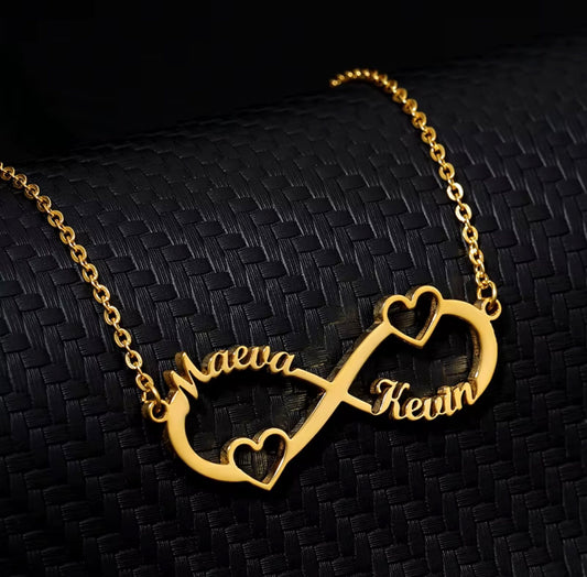 Couple Name Necklace