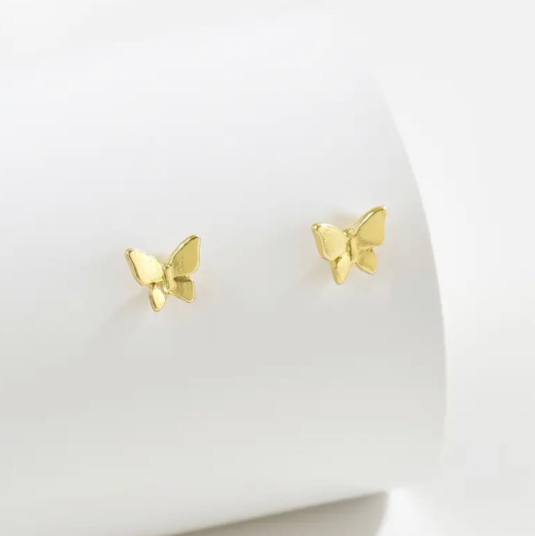 Butterfly Stud Earrings