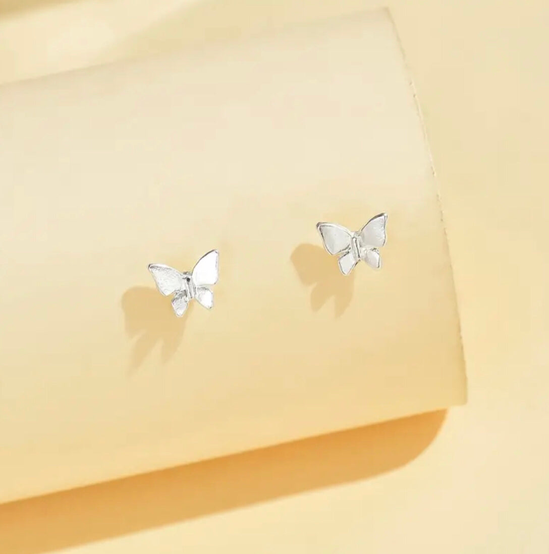 Butterfly Stud Earrings