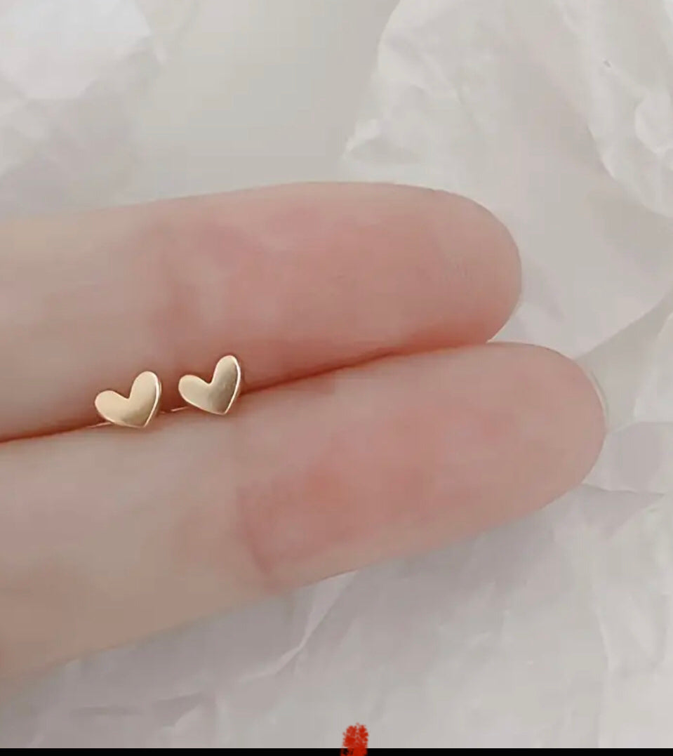 Mini heart Earrings